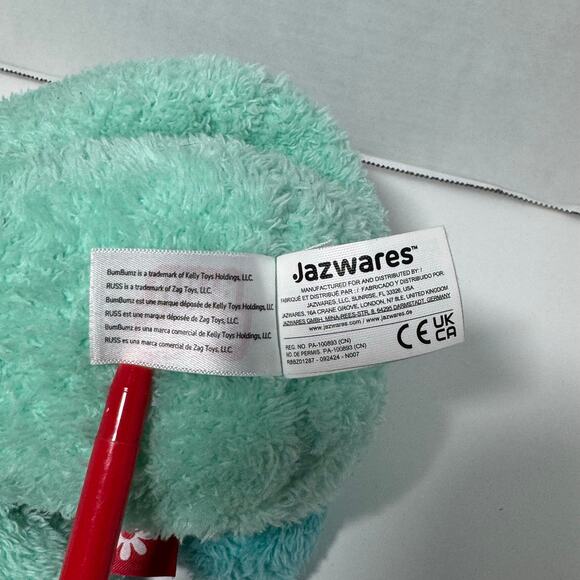 Bum Bumz by RUSS Funnley Frog Spring Collection Plush - Picture 4 of 12